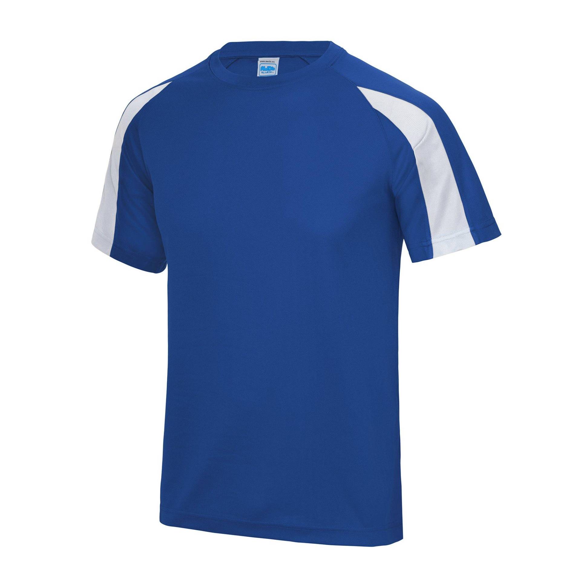 Just Cool Sport Tshirt Jungen Blau 9-11A von AWDis