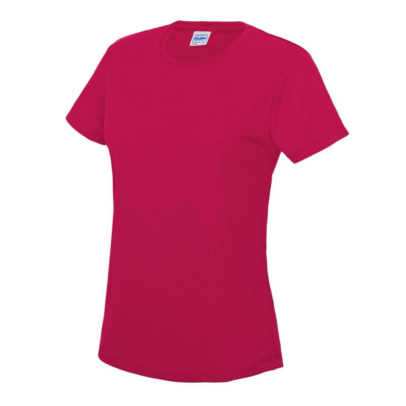 Just Cool Sport Tshirt Unifarben Damen Pink M von AWDis