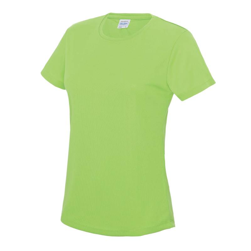 Just Cool Sport Tshirt Unifarben Damen Grün S von AWDis
