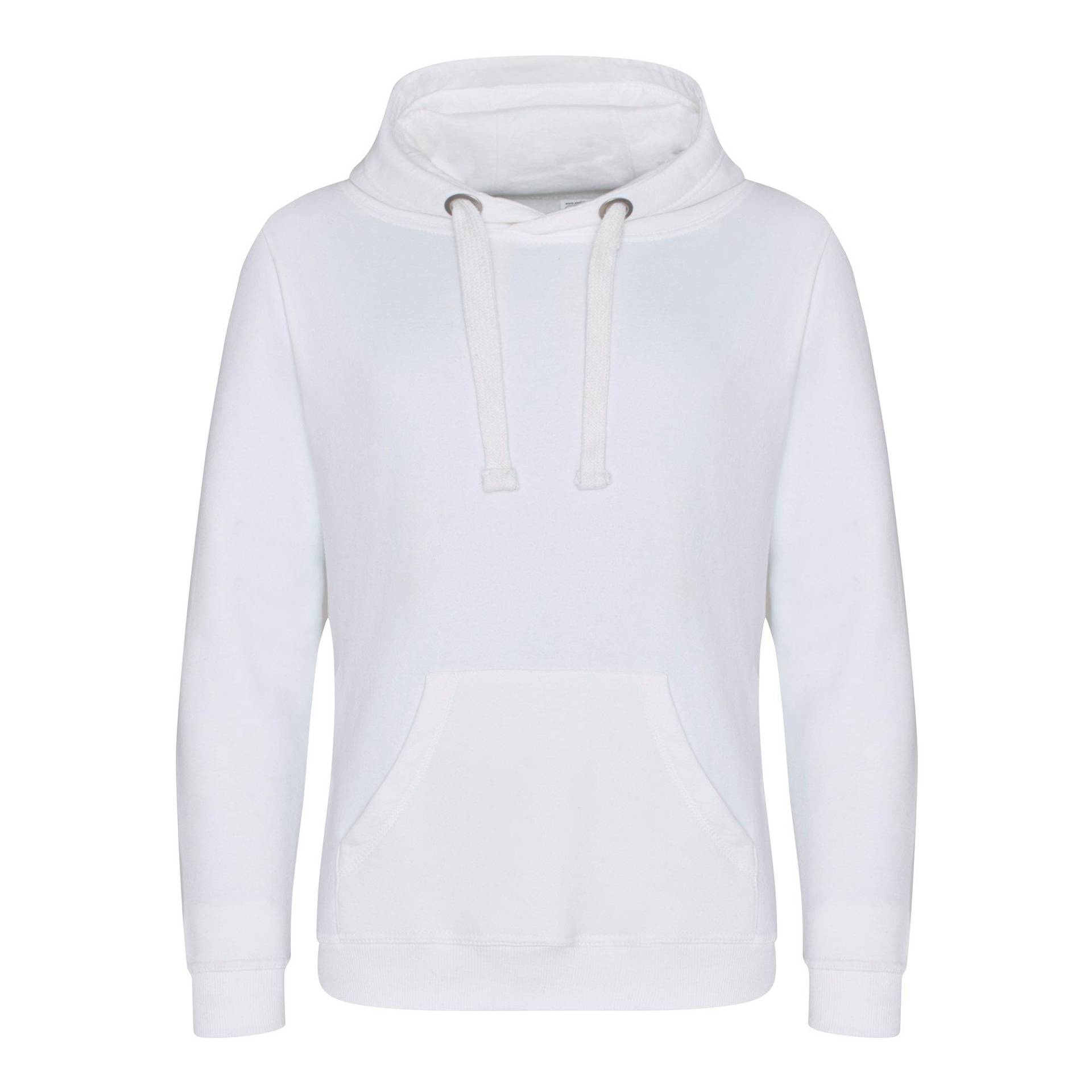 Just Hoods Graduate Kapuzenpullover Herren Weiss M von AWDis