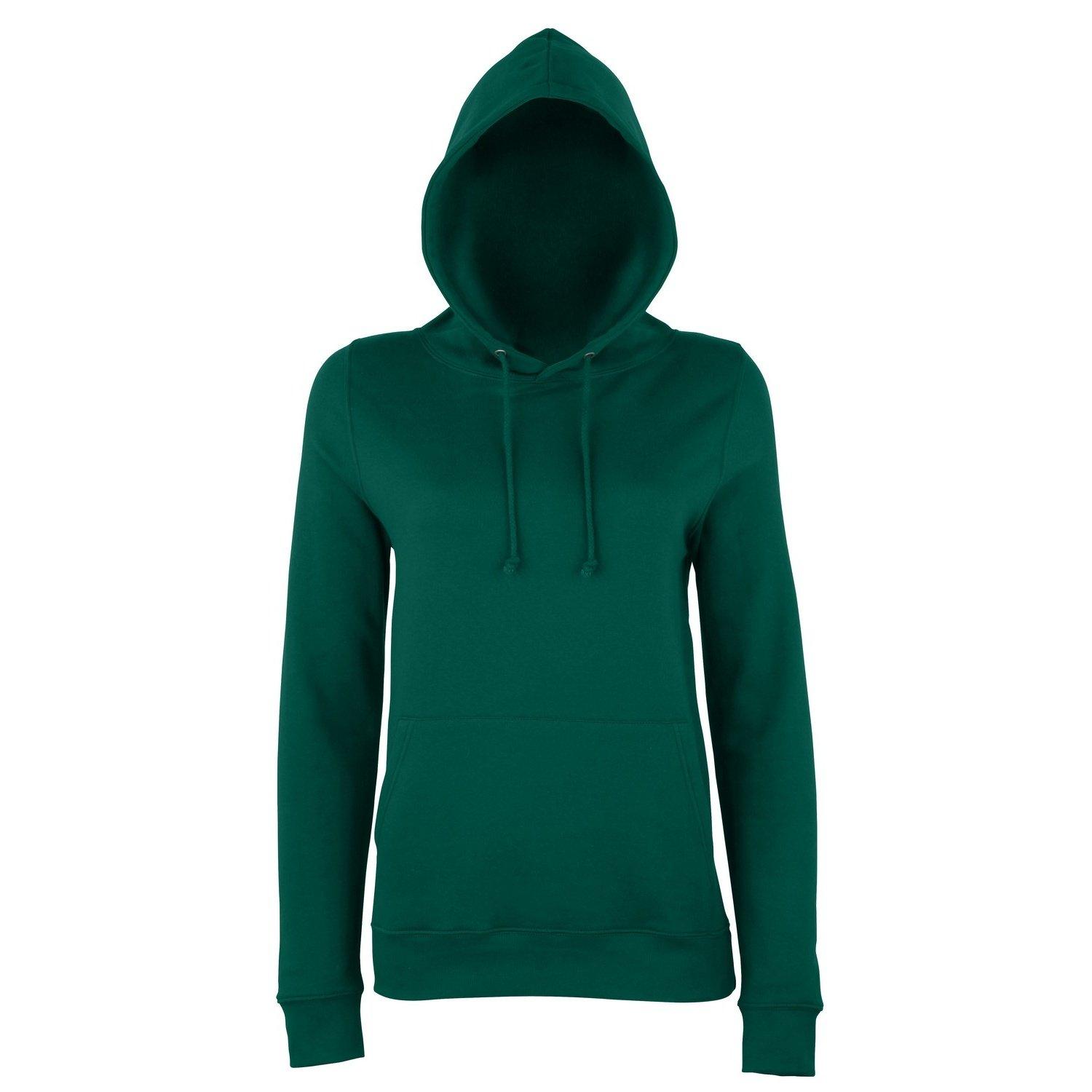 Just Hoods Kapuzenpullover Hoodie Damen Grün M von AWDis