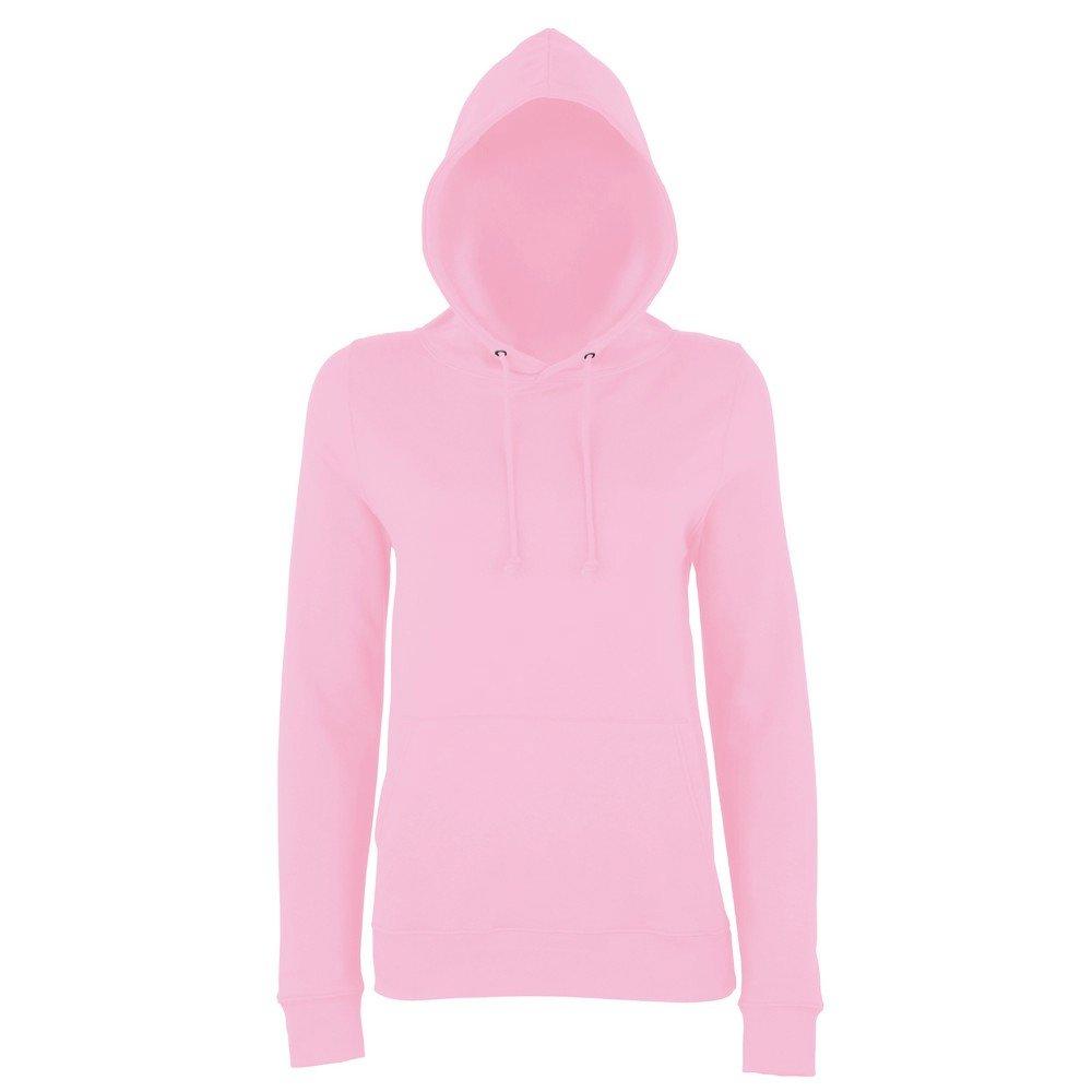 Just Hoods Kapuzenpullover Hoodie Damen Pink XS von AWDis