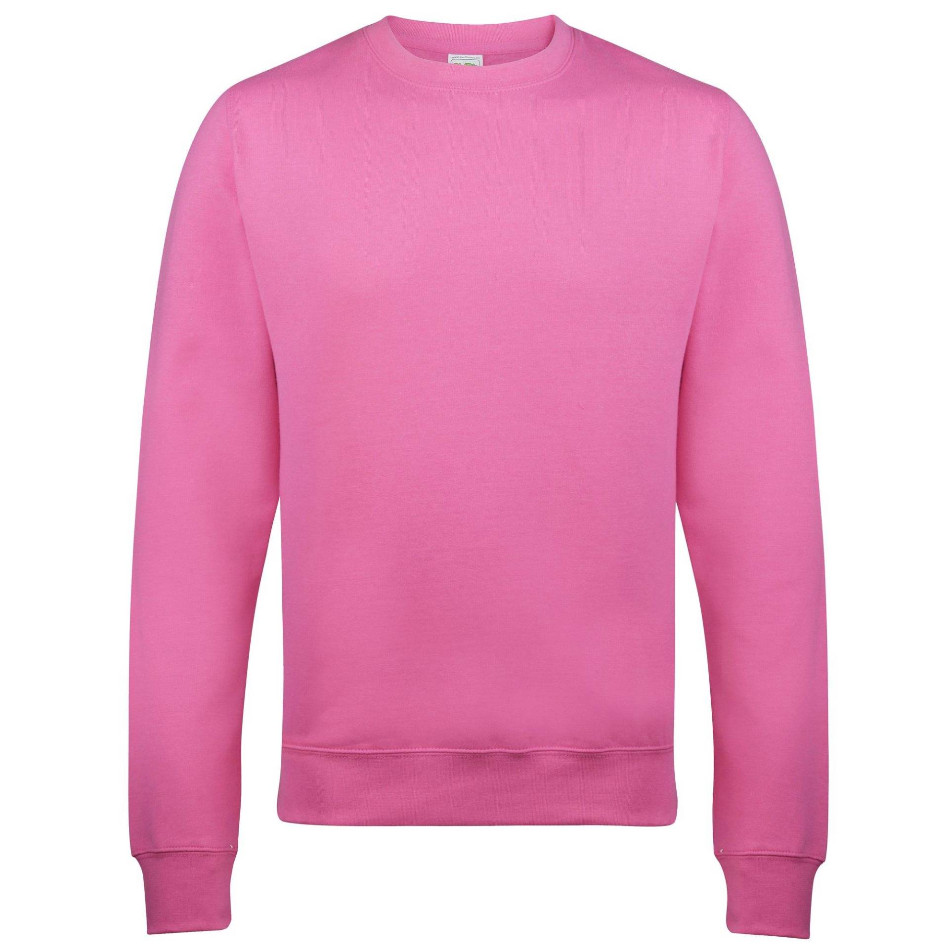 Just Hoods Sweatshirt Mit Rundhalsausschnitt Damen Pink XS von AWDis