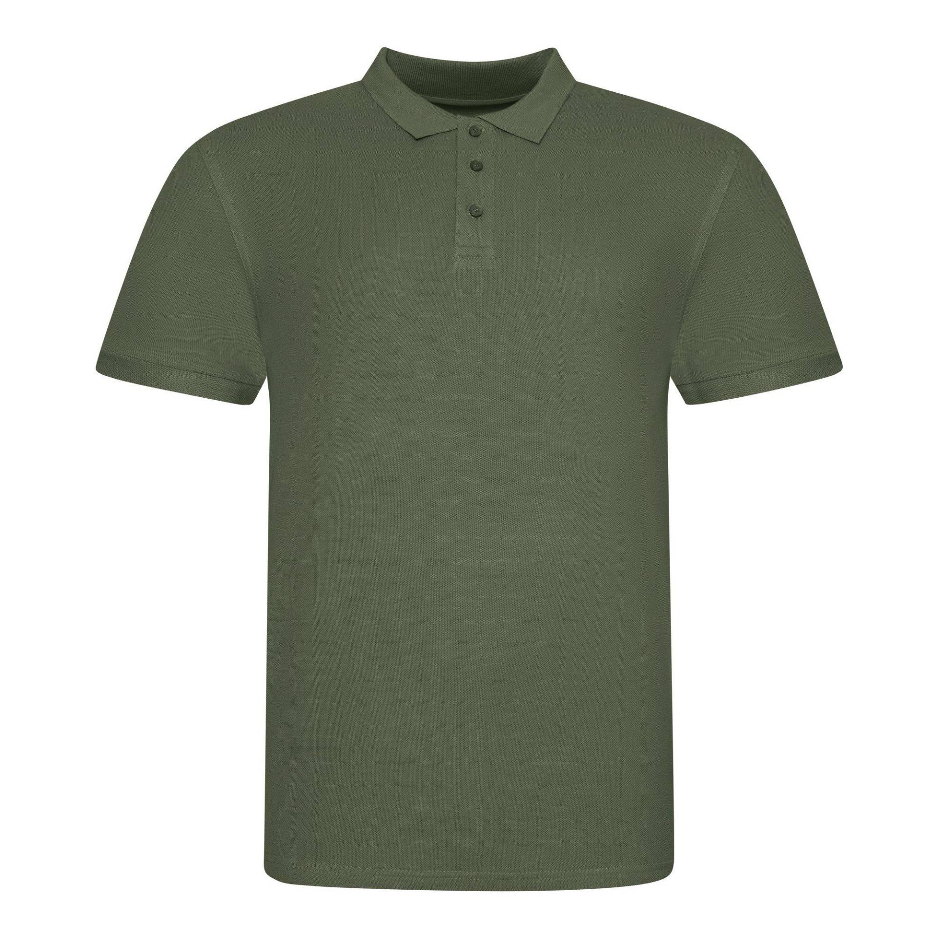 Just Polos Poloshirt Damen Dunkelgrün XXL von AWDis