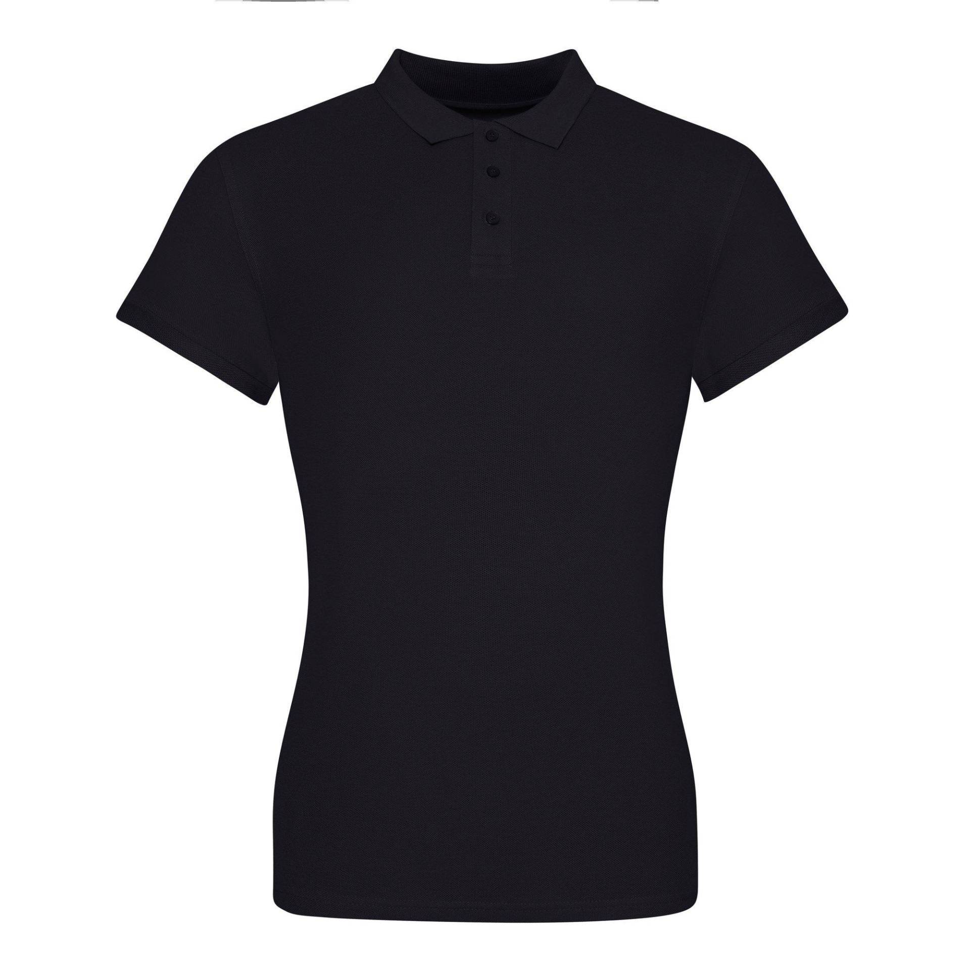 Just Polos The 100 Poloshirt Damen Schwarz XS von AWDis