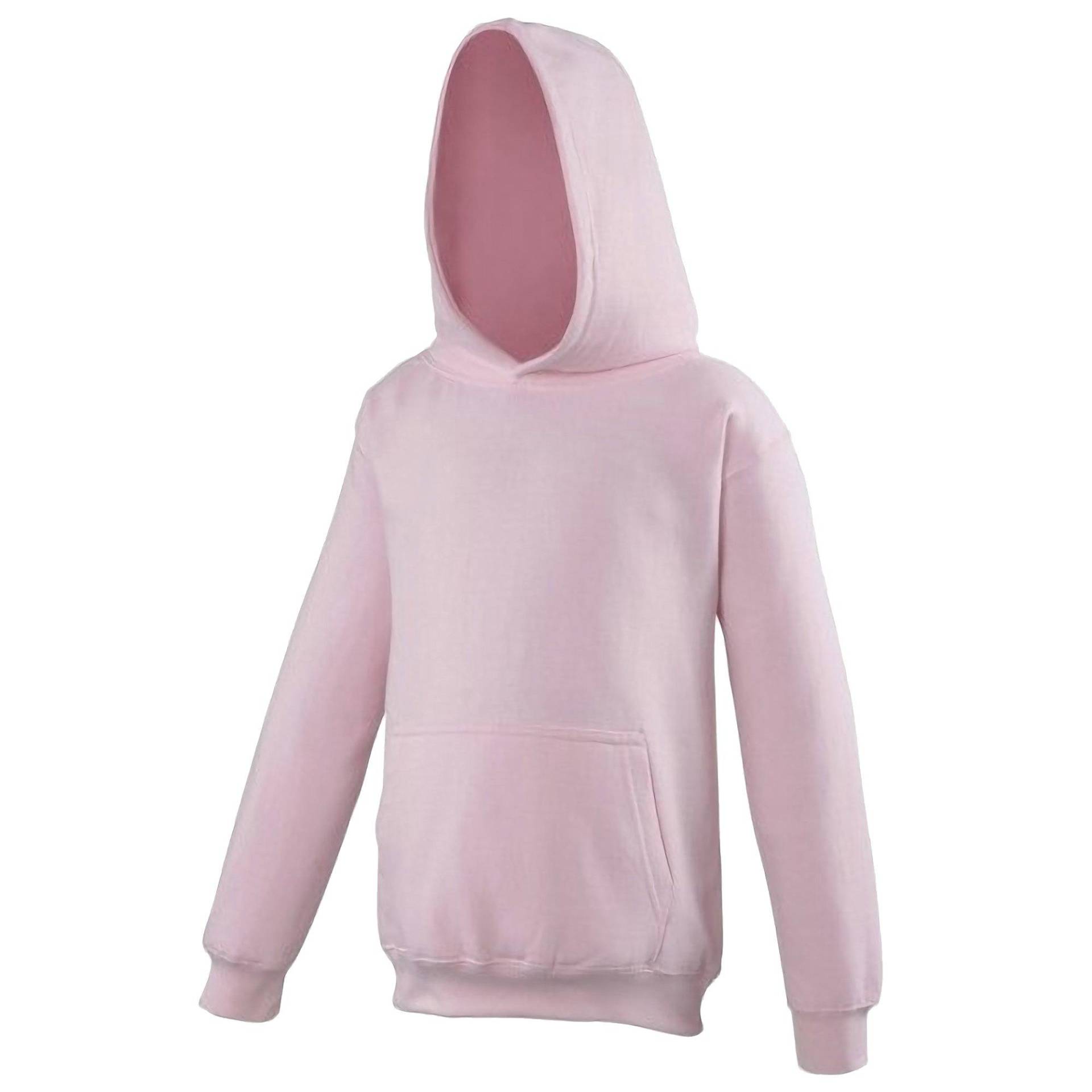 Kapuzen Pullover Jungen Pink 128 von AWDis