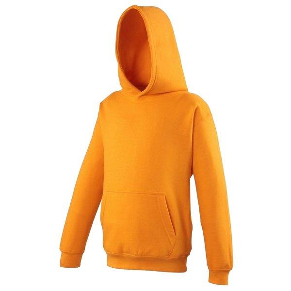 Kapuzen Pullover Jungen Orange 128 von AWDis
