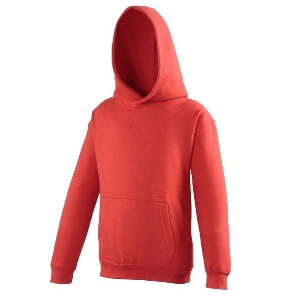 Kapuzen Pullover Jungen Rot Bunt 146 von AWDis