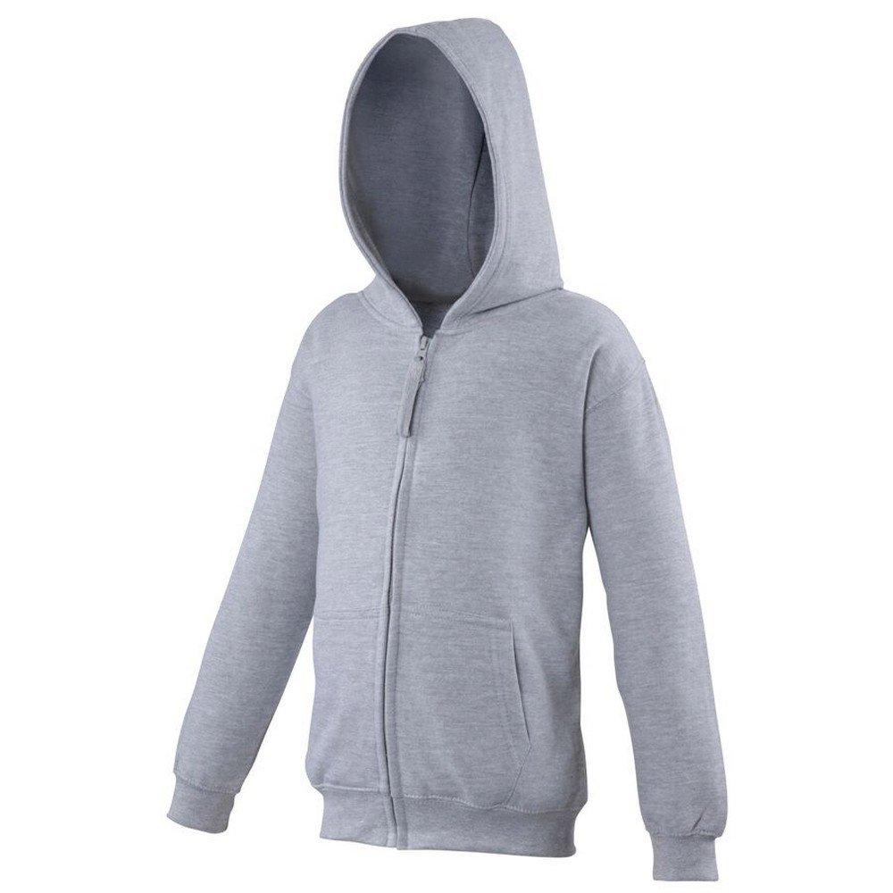 Kapuzenjacke Jungen Grau 140 von AWDis