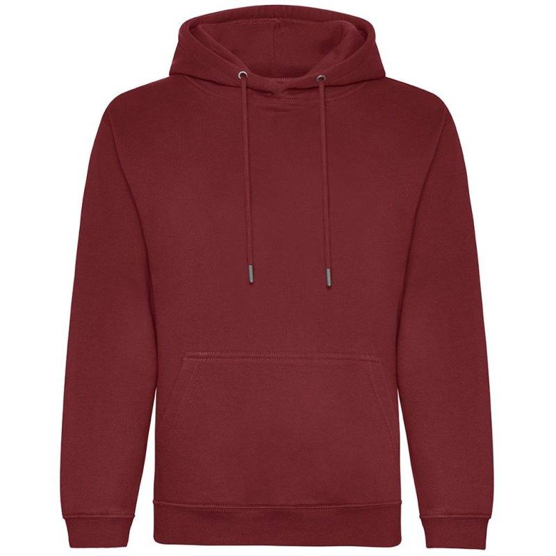 Kapuzenpullover, Aus Biologischem Anbau Herren Weinrot 3XL von AWDis