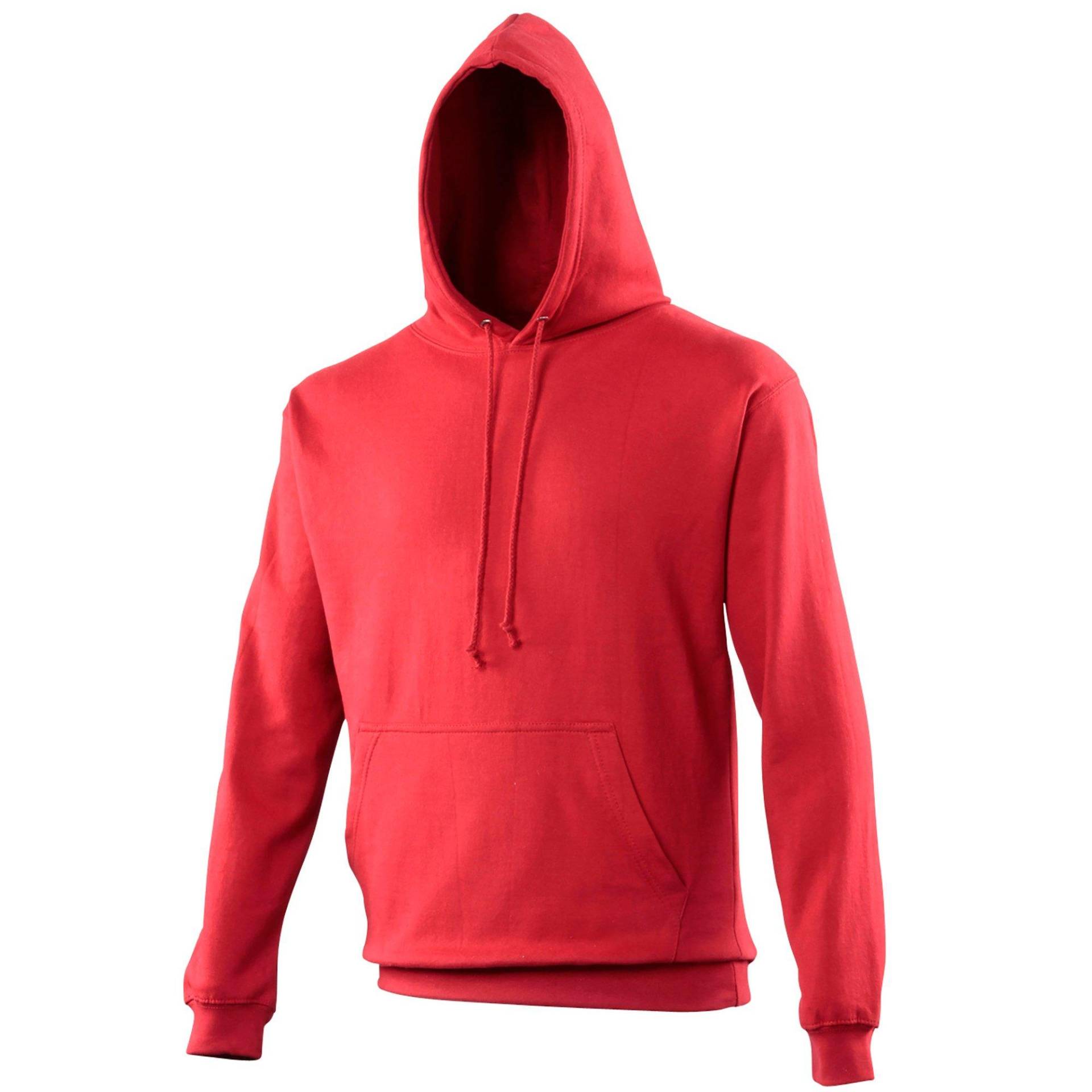 Kapuzenpullover College Damen Rot Bunt M von AWDis