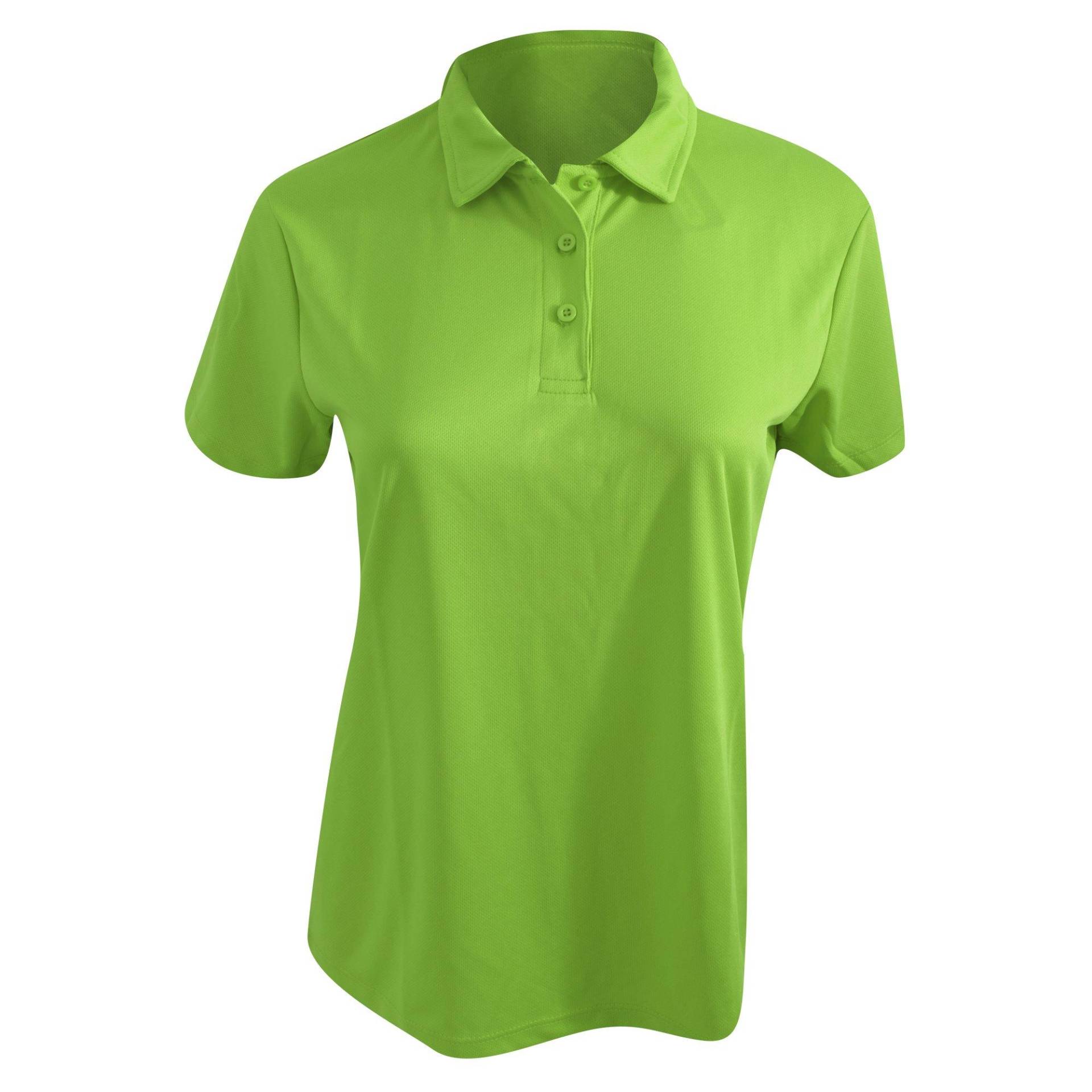 Poloshirt, Taillierte Passform Damen Limettengrün M von AWDis