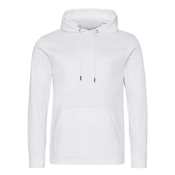 Polyester Sports Hoodie Damen Weiss M von AWDis