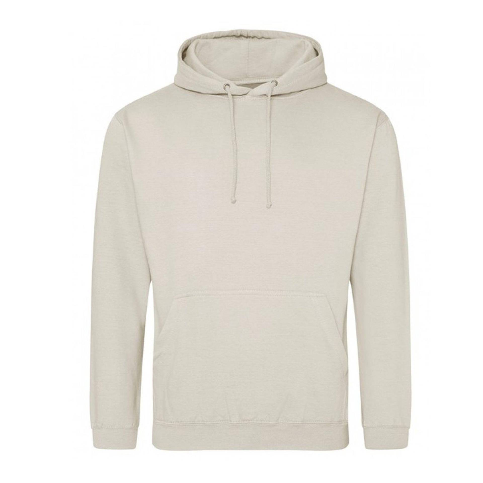 College Kapuzenpullover Damen Offwhite L von AWDis