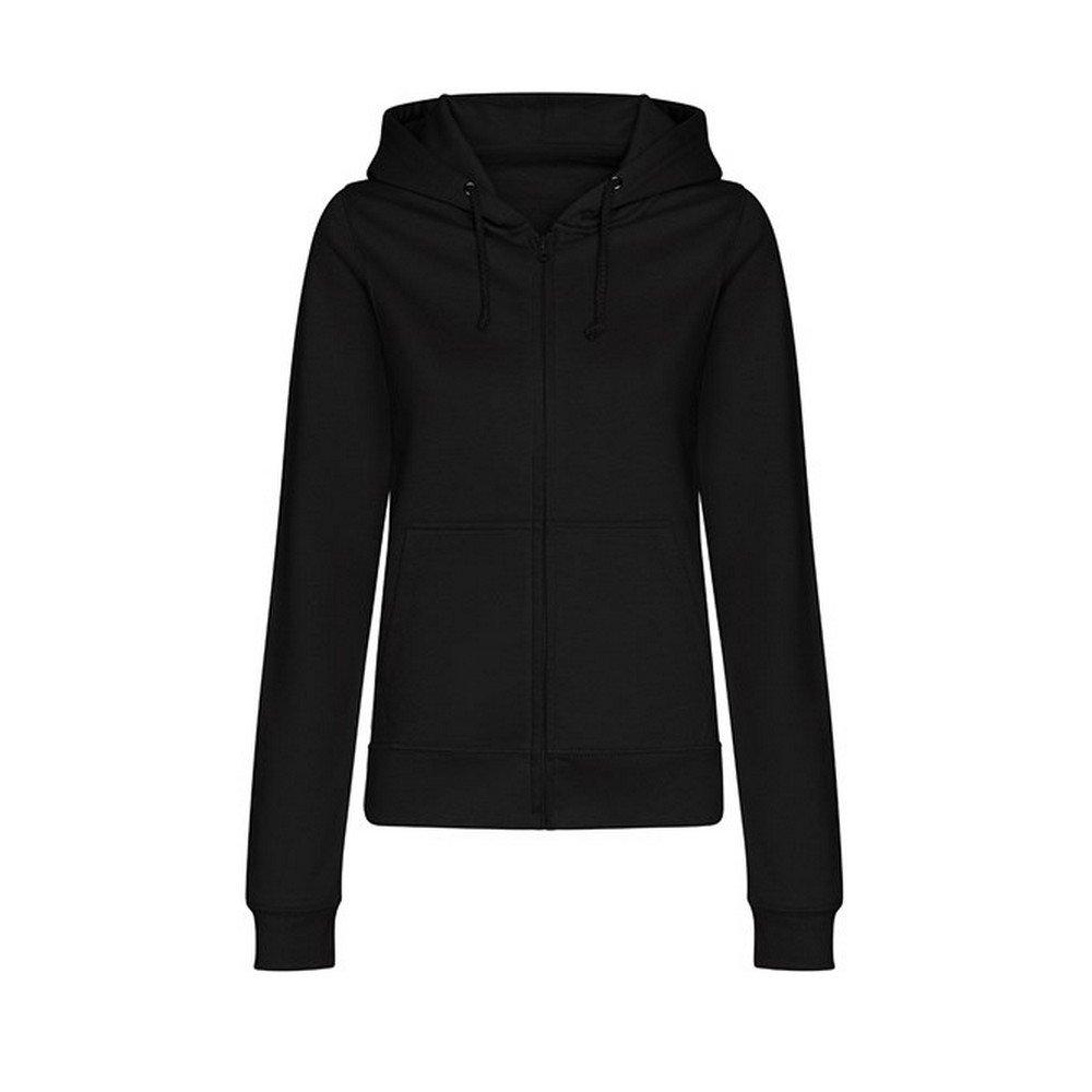 College Kapuzenpullover Damen Schwarz XL von AWDis