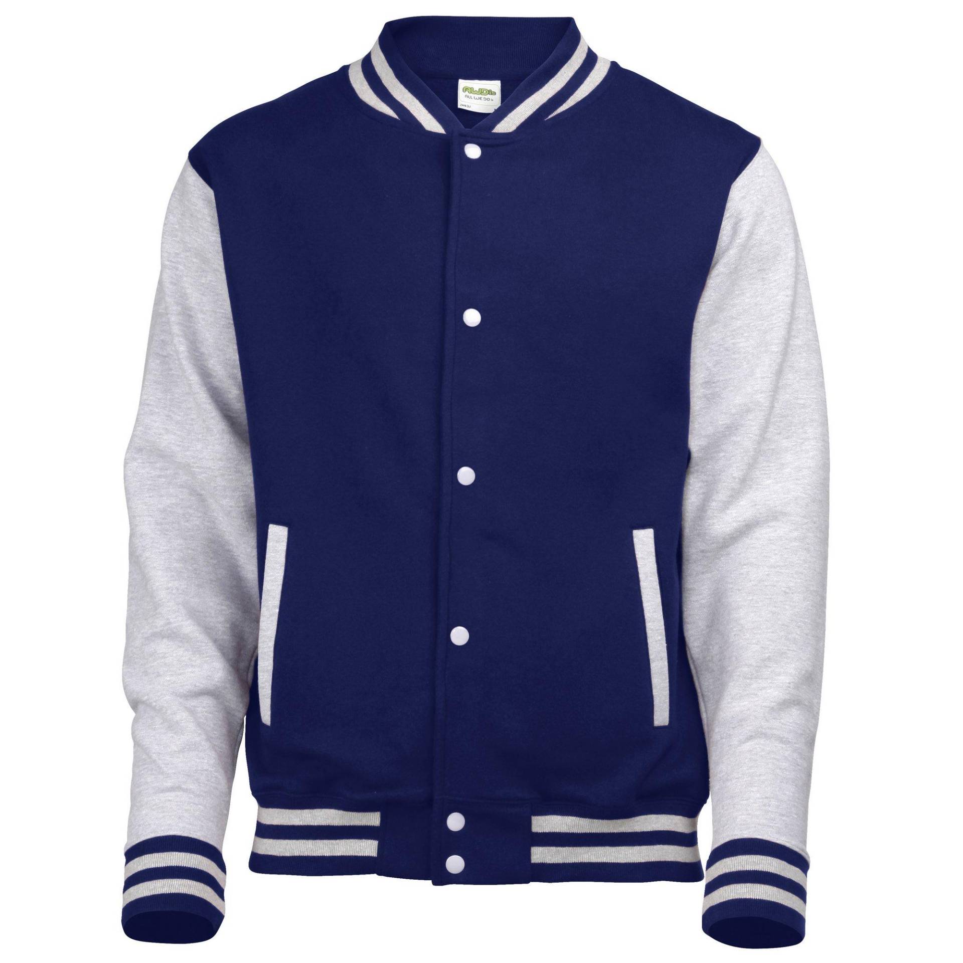 Jacke Varsity Unisex Marine 9-11A von AWDis