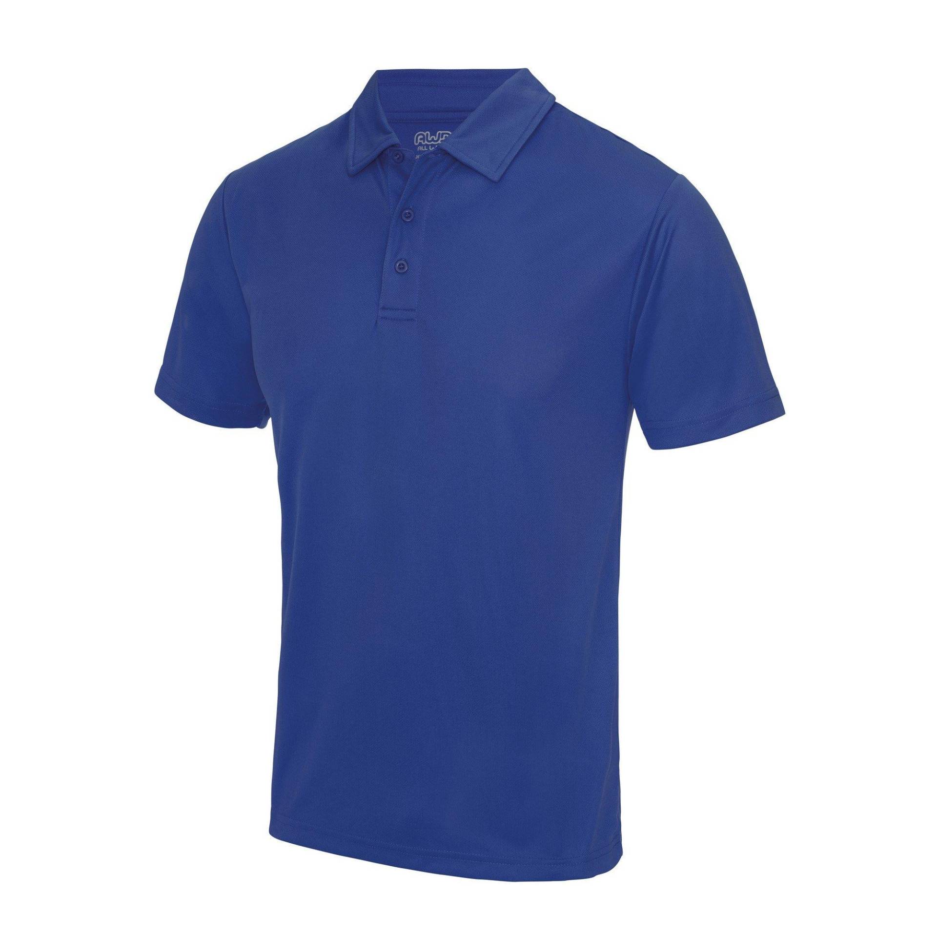 Just Cool Poloshirt Sports Herren Königsblau XL von AWDis
