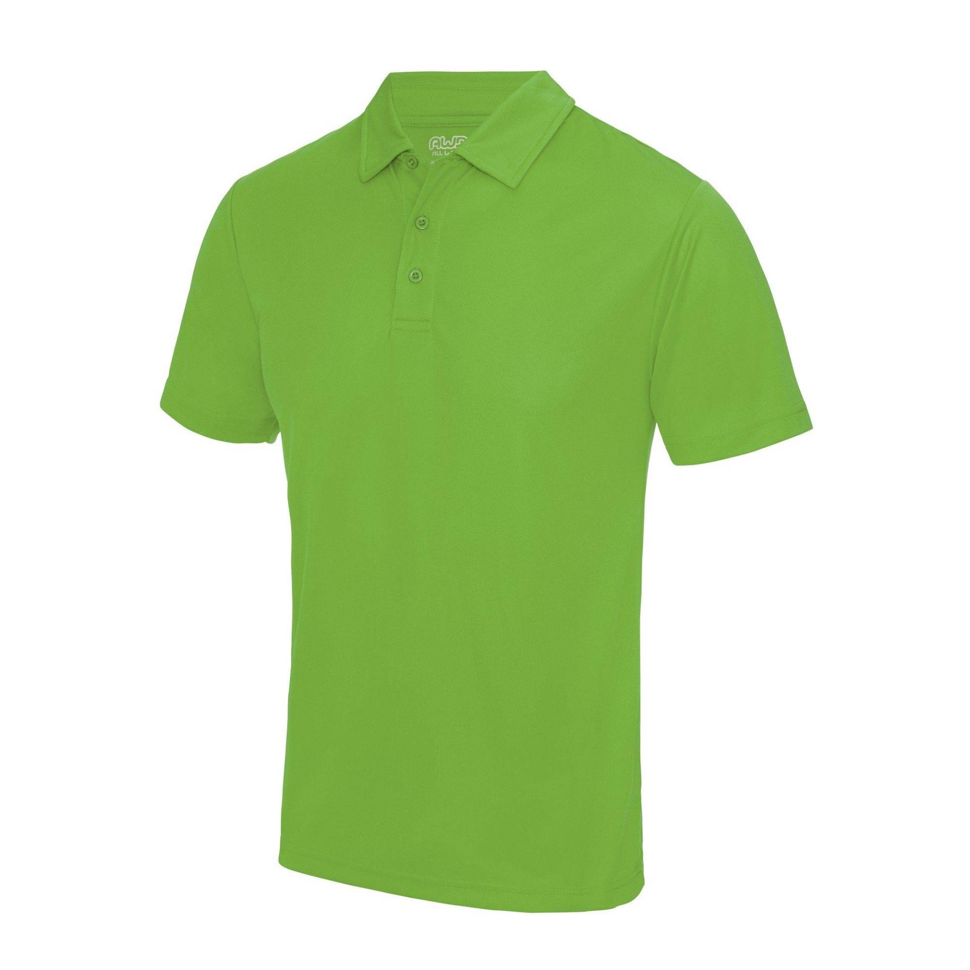 Just Cool Poloshirt Sports Herren Limettengrün M von AWDis