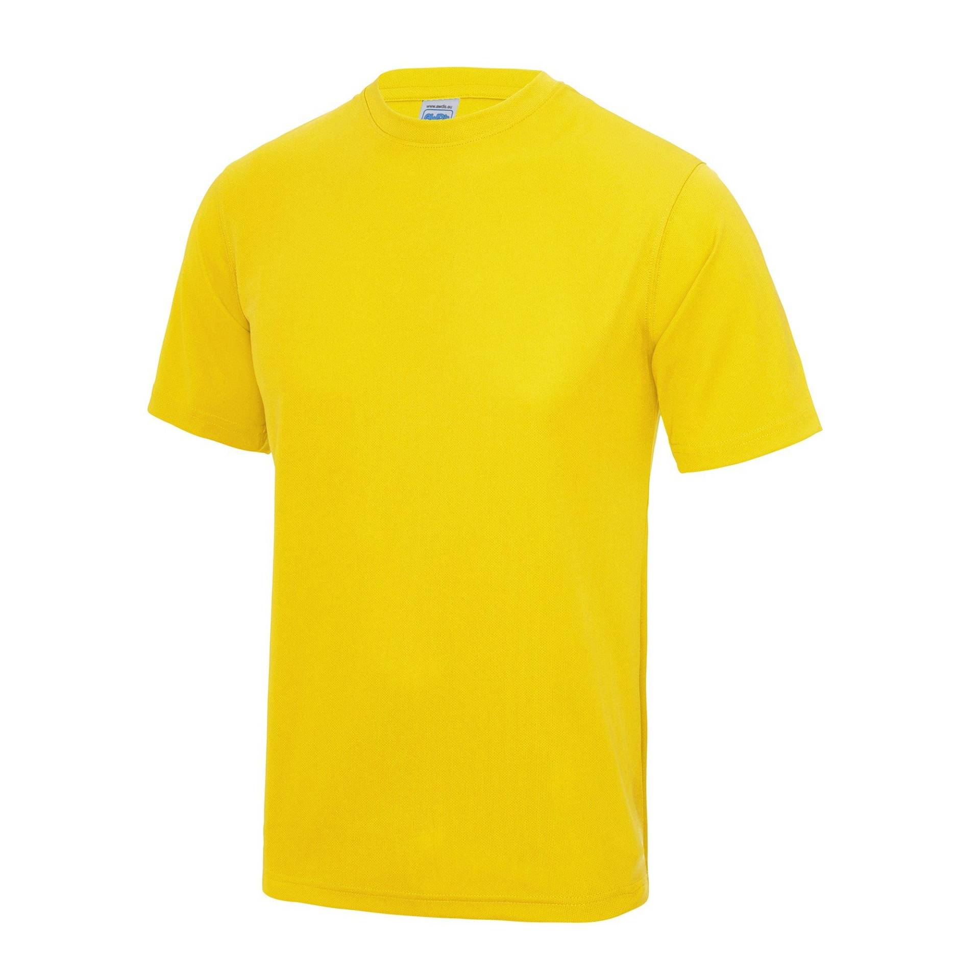 Just Cool Sport Tshirt Jungen Gelb L von AWDis