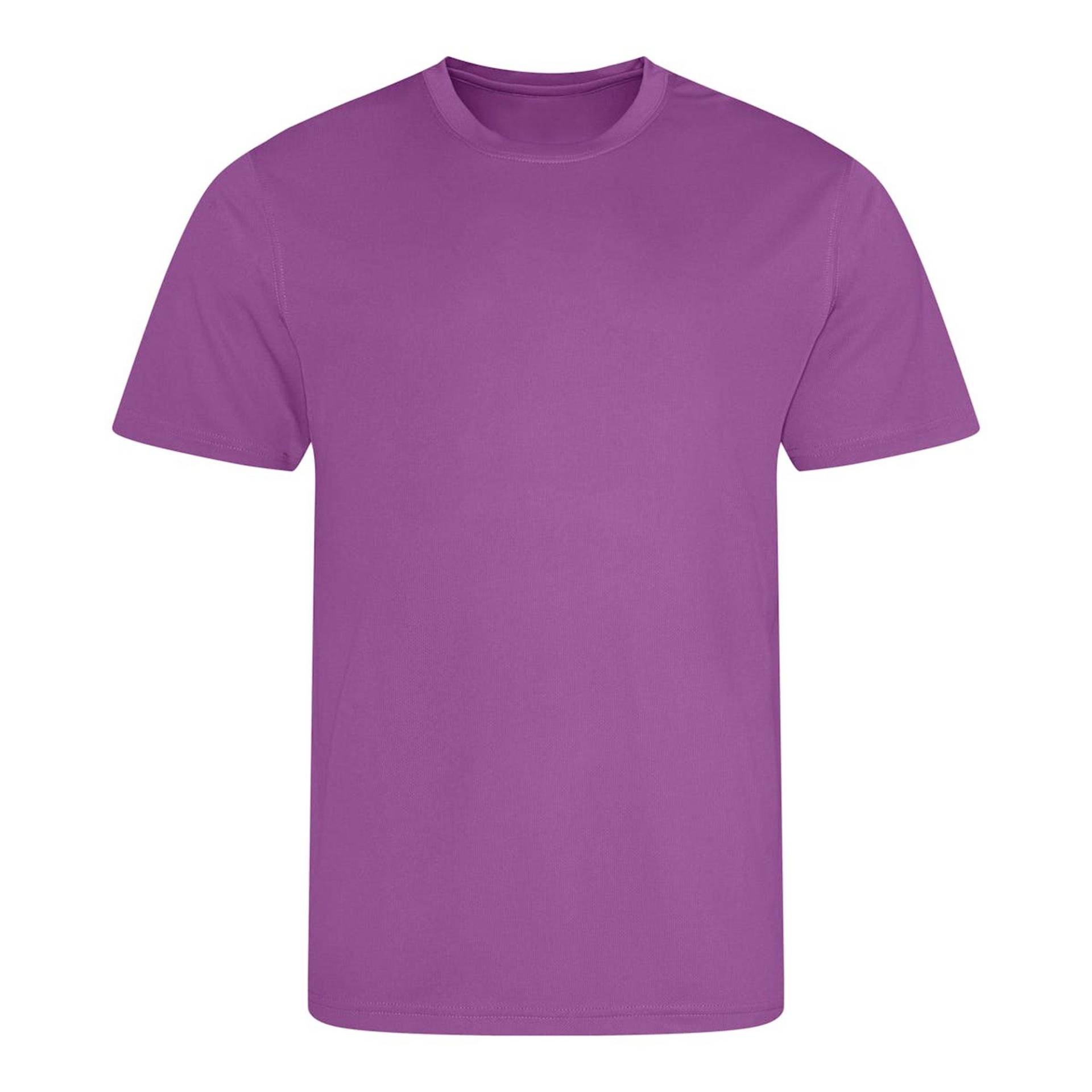 Just Cool Sport Tshirt Mädchen Magenta L von AWDis