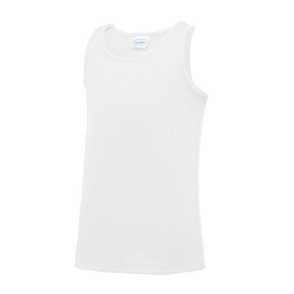 Just Cool Tank Top Mädchen Weiss 152 von AWDis