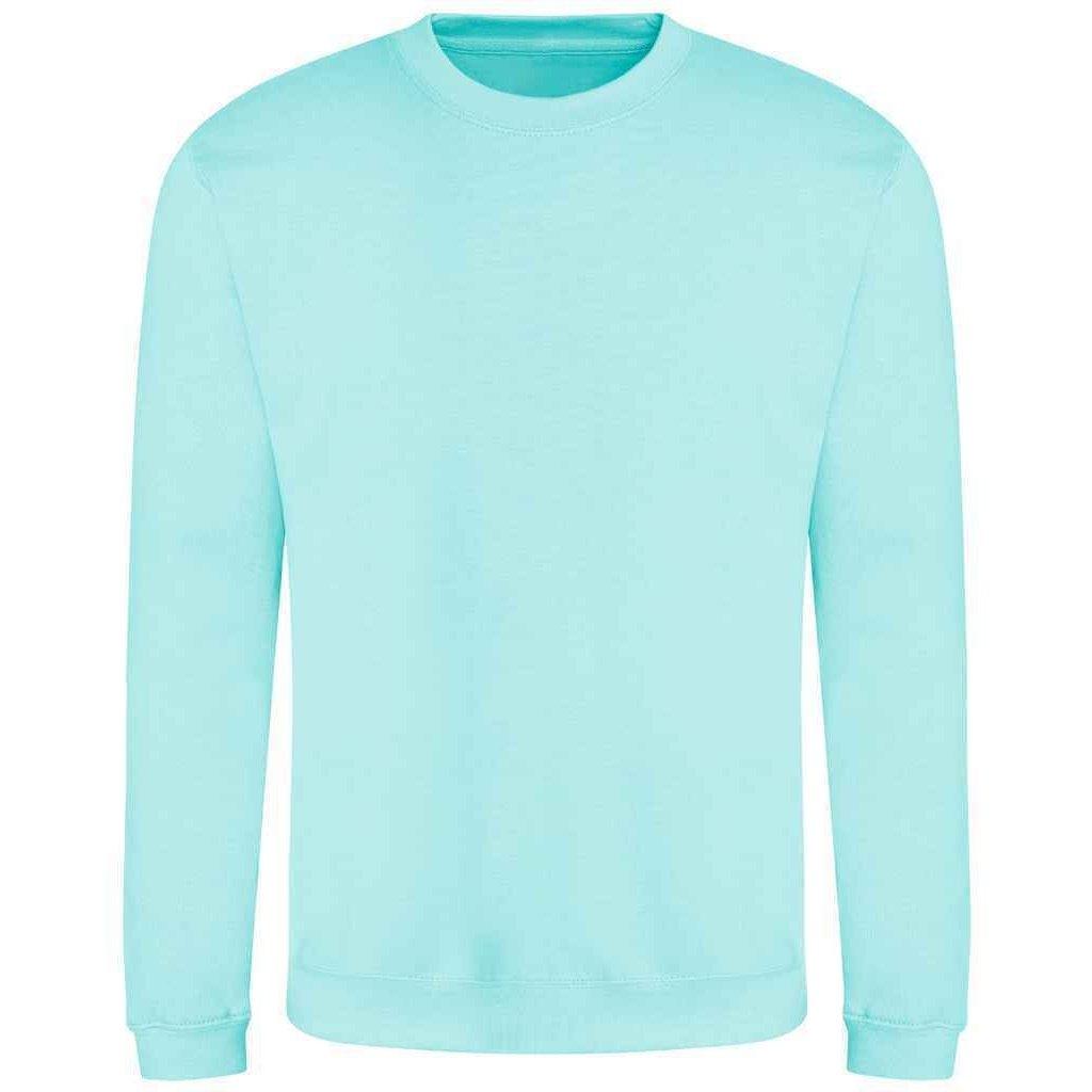 Just Hoods Rundhals Uni Sweatshirt (280 Gsm) Herren Mint XL von AWDis