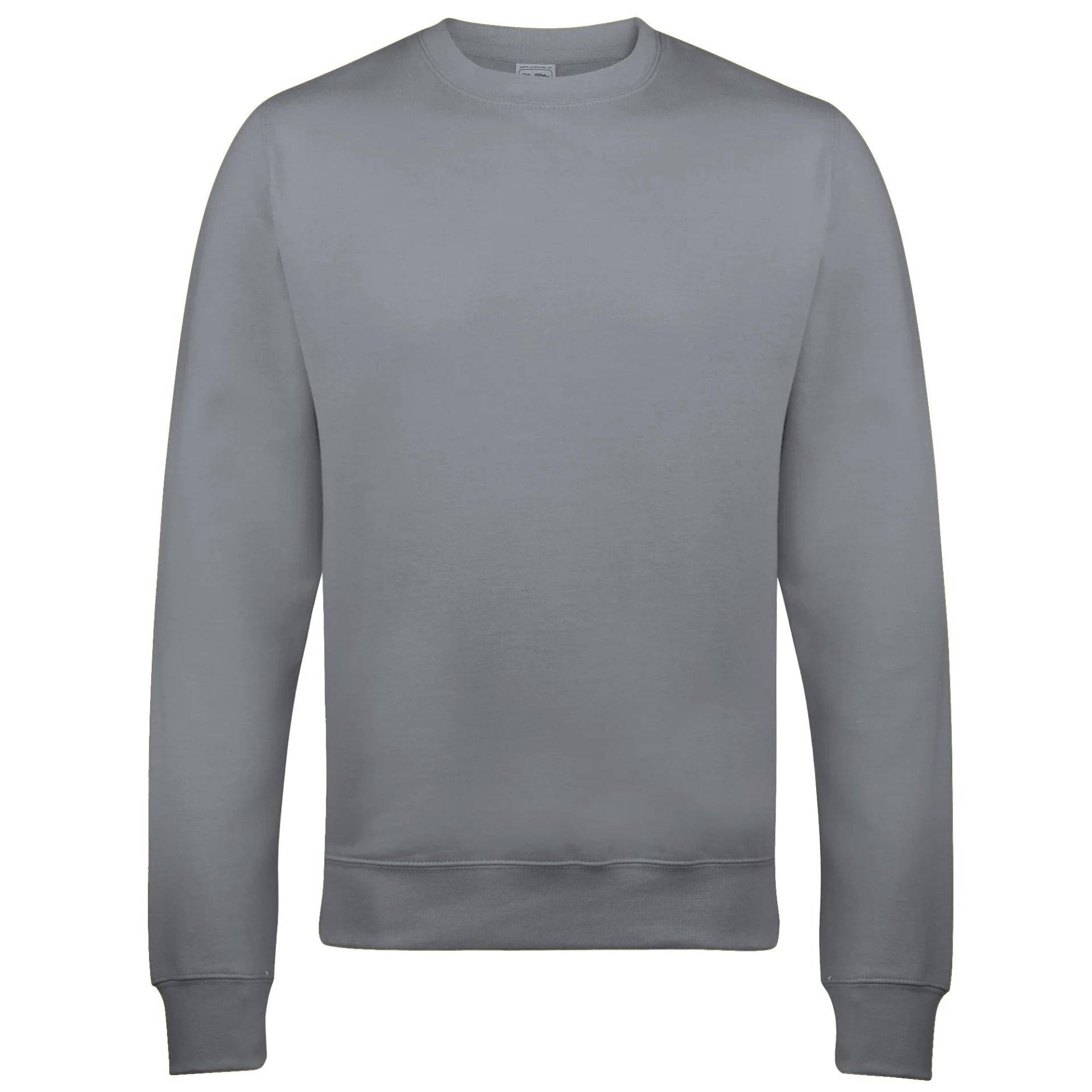 Just Hoods Sweatshirt Mit Rundhalsausschnitt Herren Taubengrau XL von AWDis