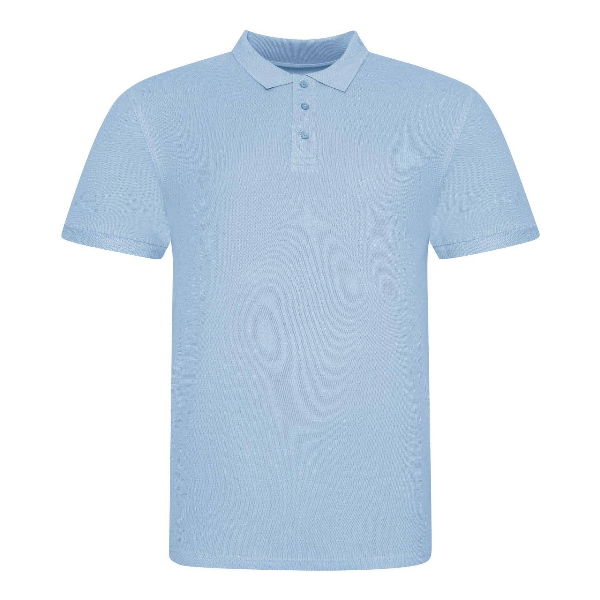 Just Polos Poloshirt Damen Himmelblau L von AWDis