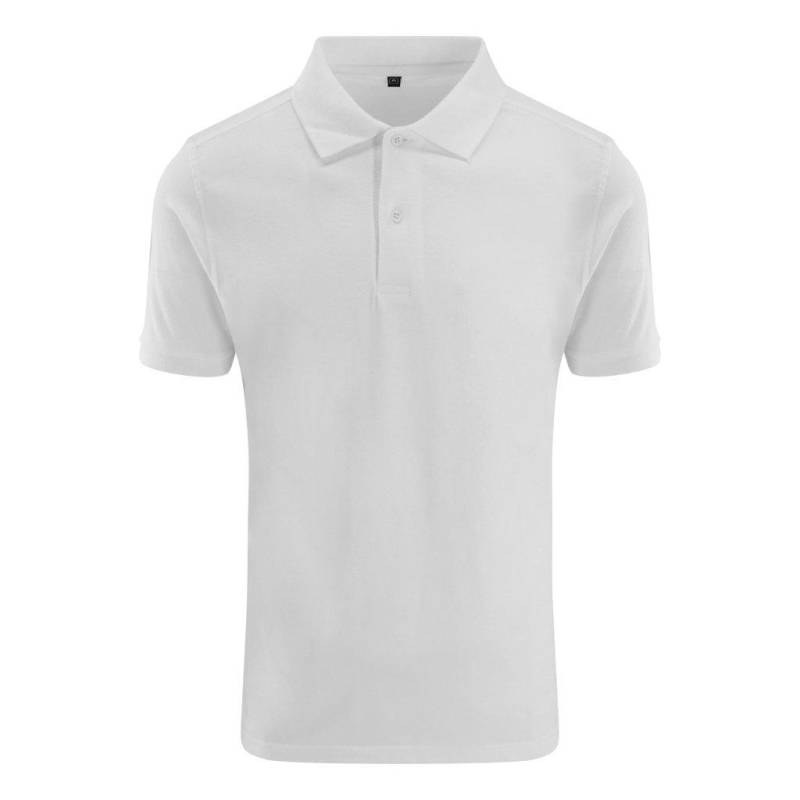 Just Polos Stretch Piqu Polo Shirt Herren Weiss XL von AWDis