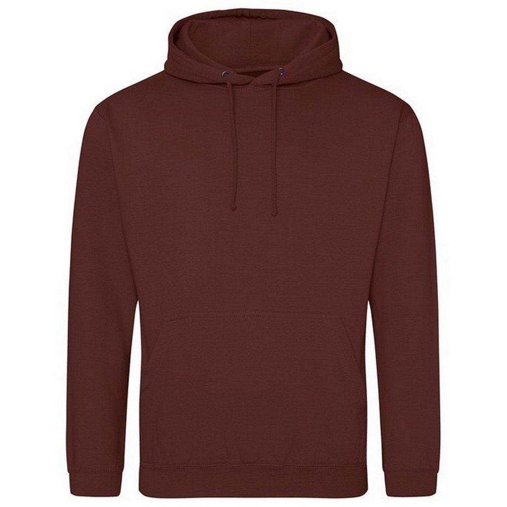 Kapuzenpullover Herren Braun L von AWDis