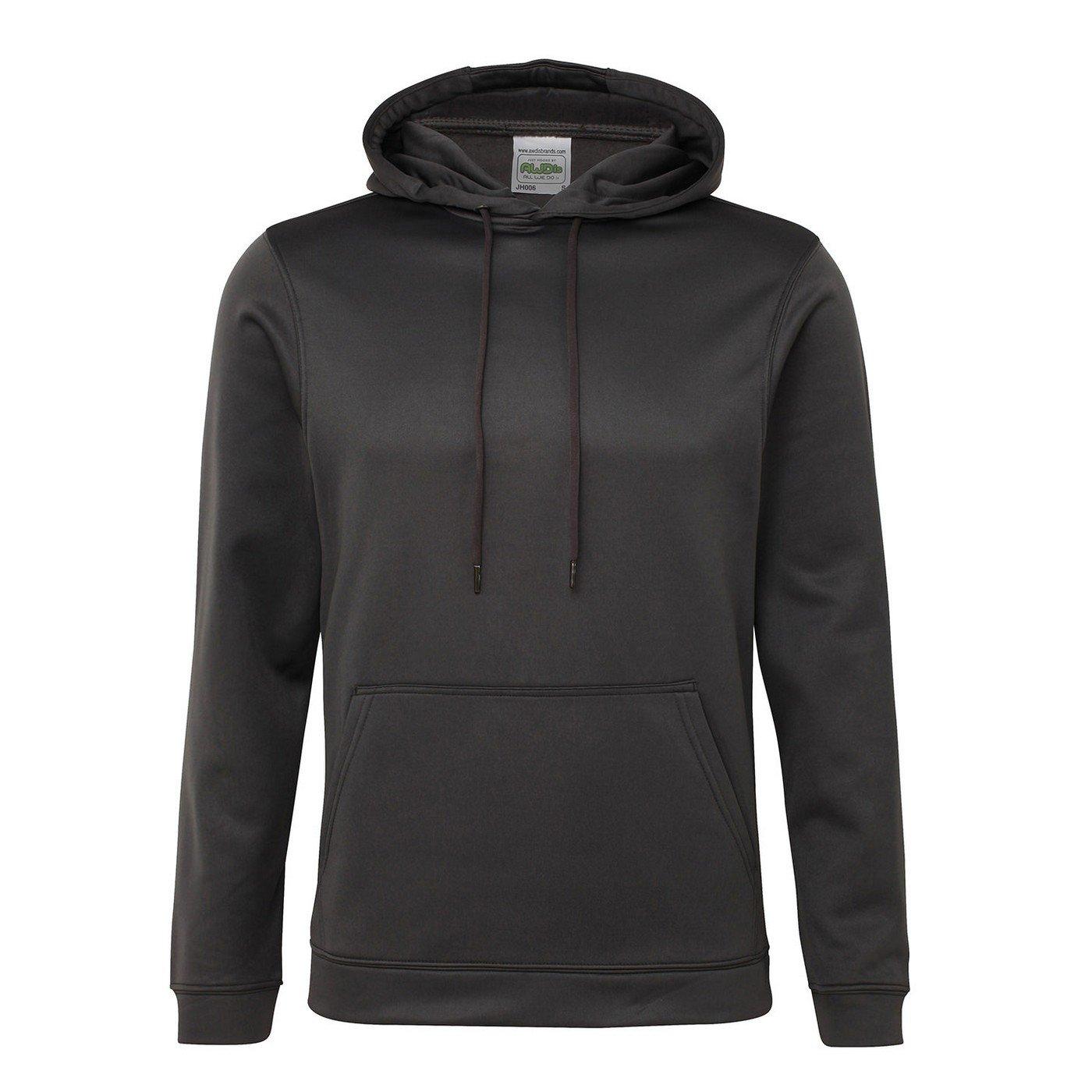 Kapuzenpullover Sport Damen Grau XXL von AWDis