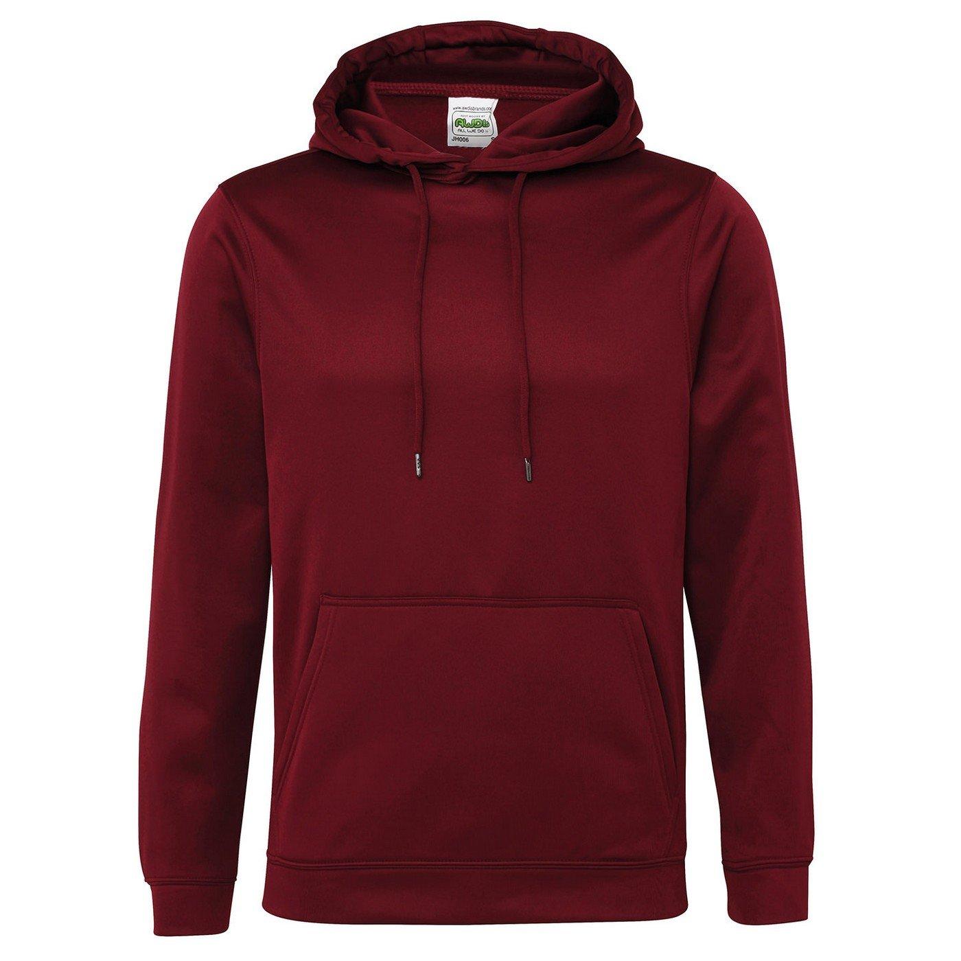 Kapuzenpullover Sport Damen Weinrot L von AWDis