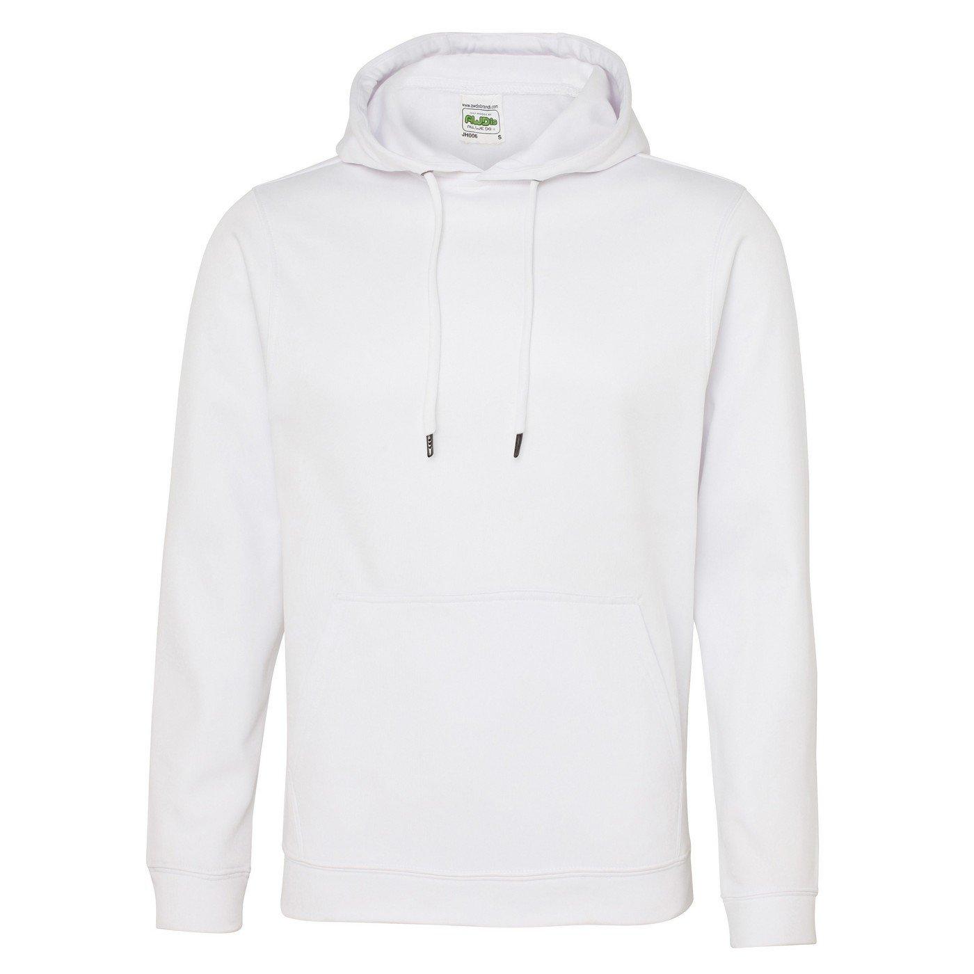 Kapuzenpullover Sport Damen Weiss L von AWDis