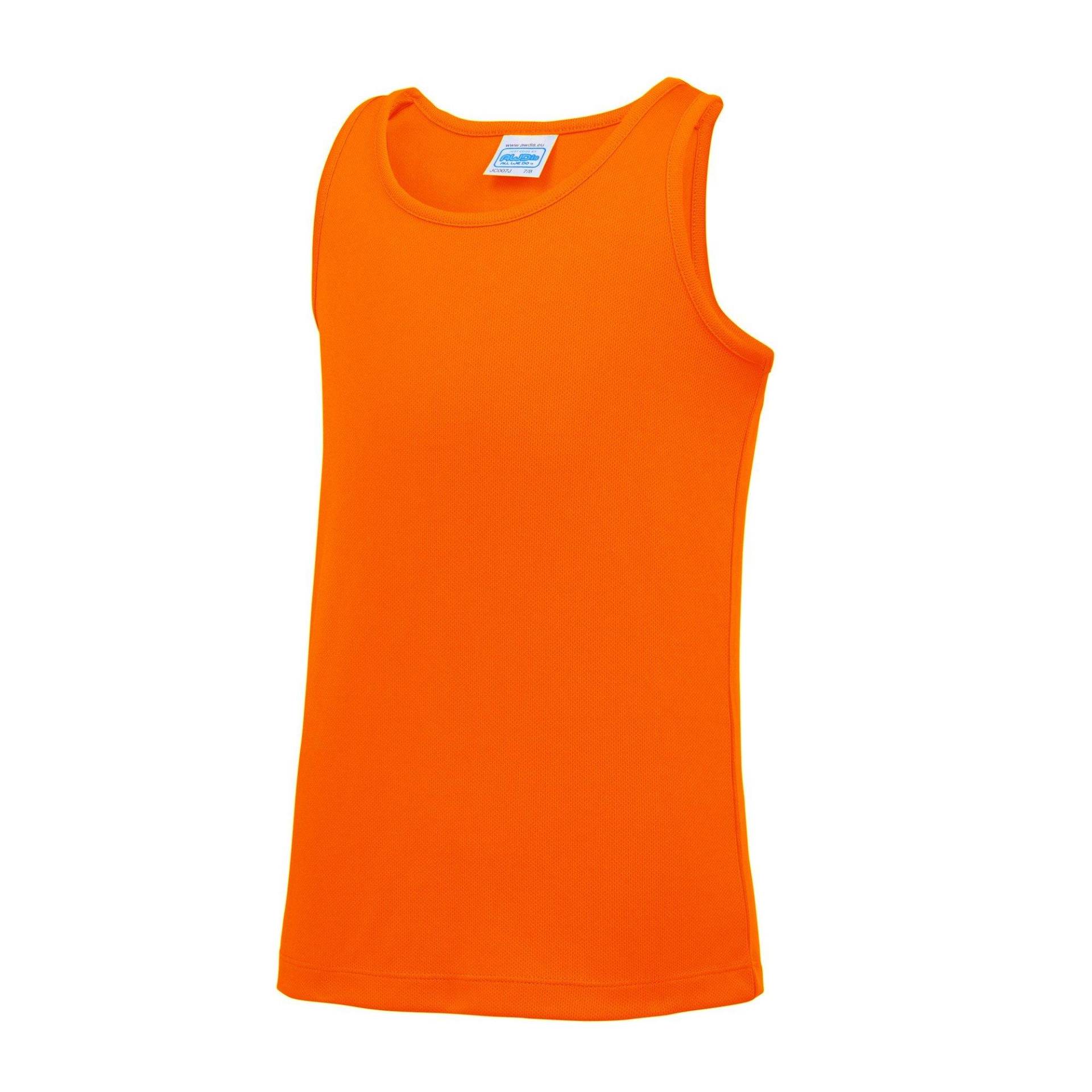 Just Cool Tank Top Unisex Orange 104 von AWDis