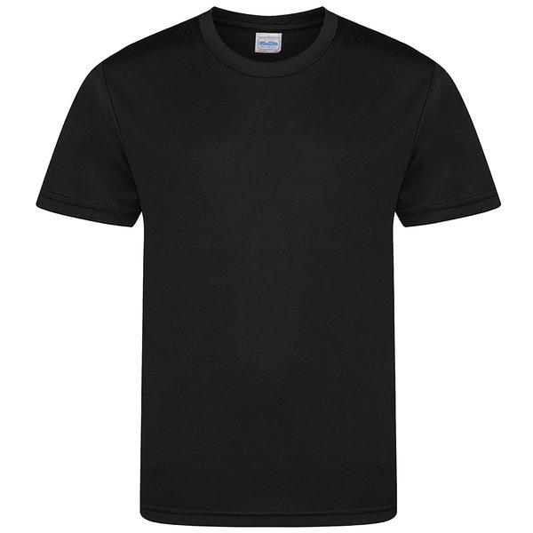 T-shirt Jungen Schwarz 128 von AWDis