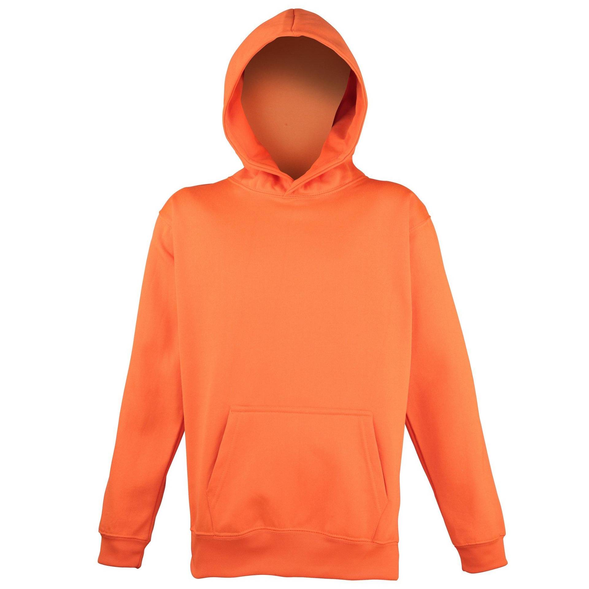 Kapuzen Pullover Jungen Orange 3-4A von AWDis