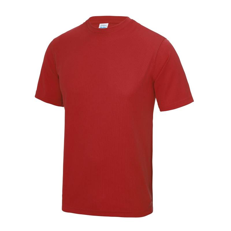 Just Cool Performance Tshirt Herren Rot Bunt 3XL von AWDis