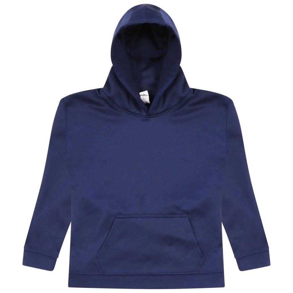 Just Hoods Sport Polyester Kapuzenpullover Jungen Marine 9-11A von AWDis