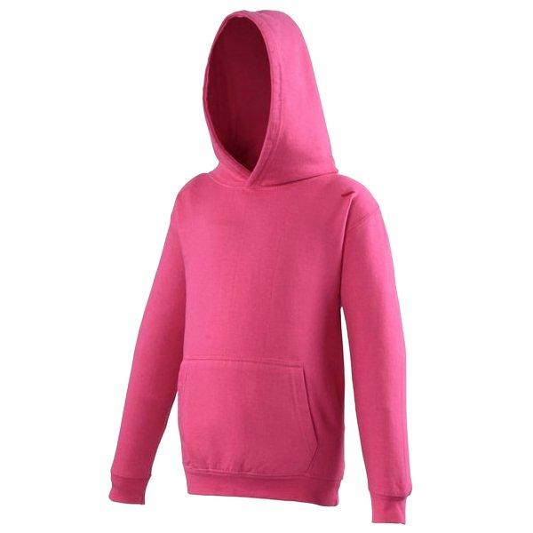 Kapuzen Pullover Jungen Pink 98 von AWDis
