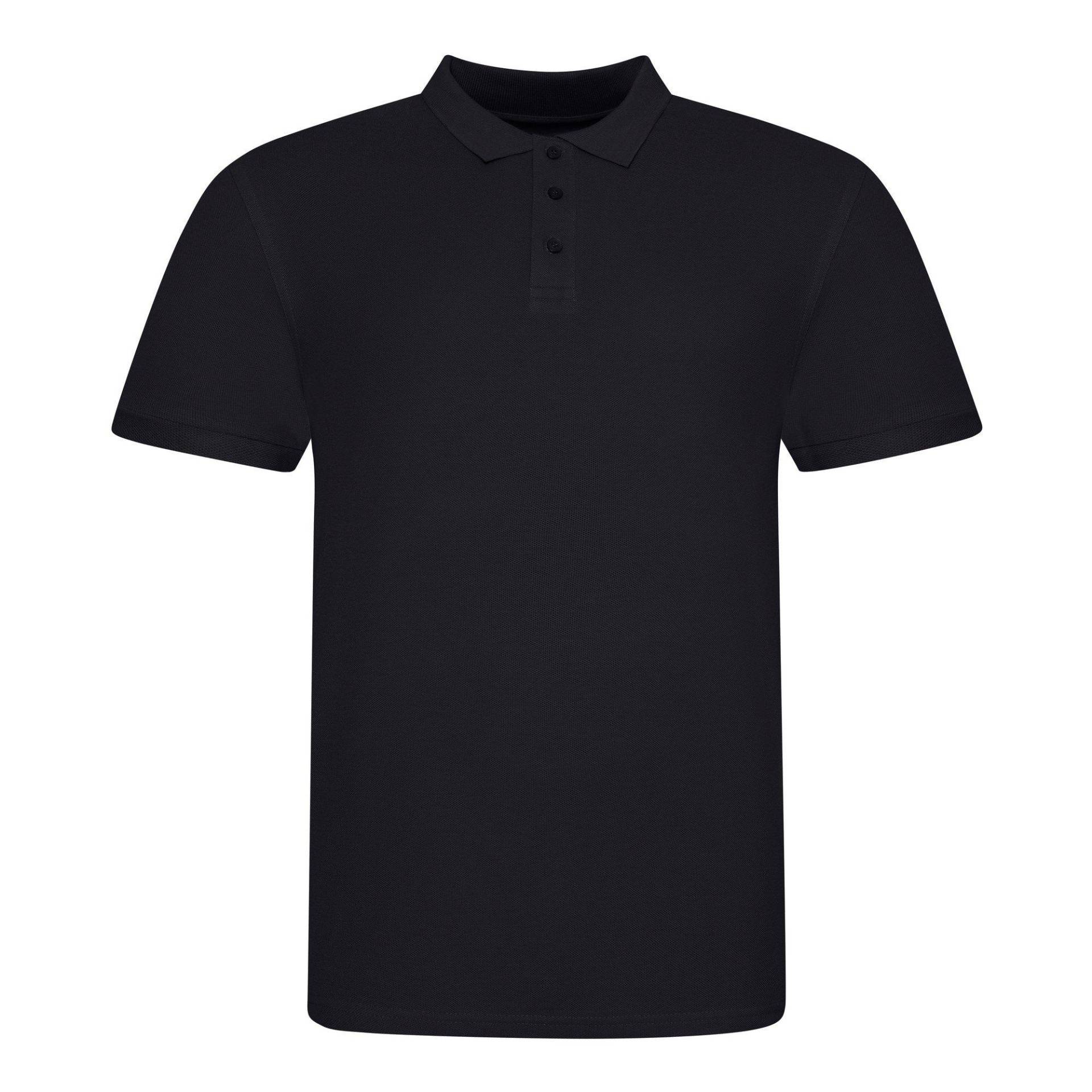 Just Polos Poloshirt Damen Schwarz L von AWDis