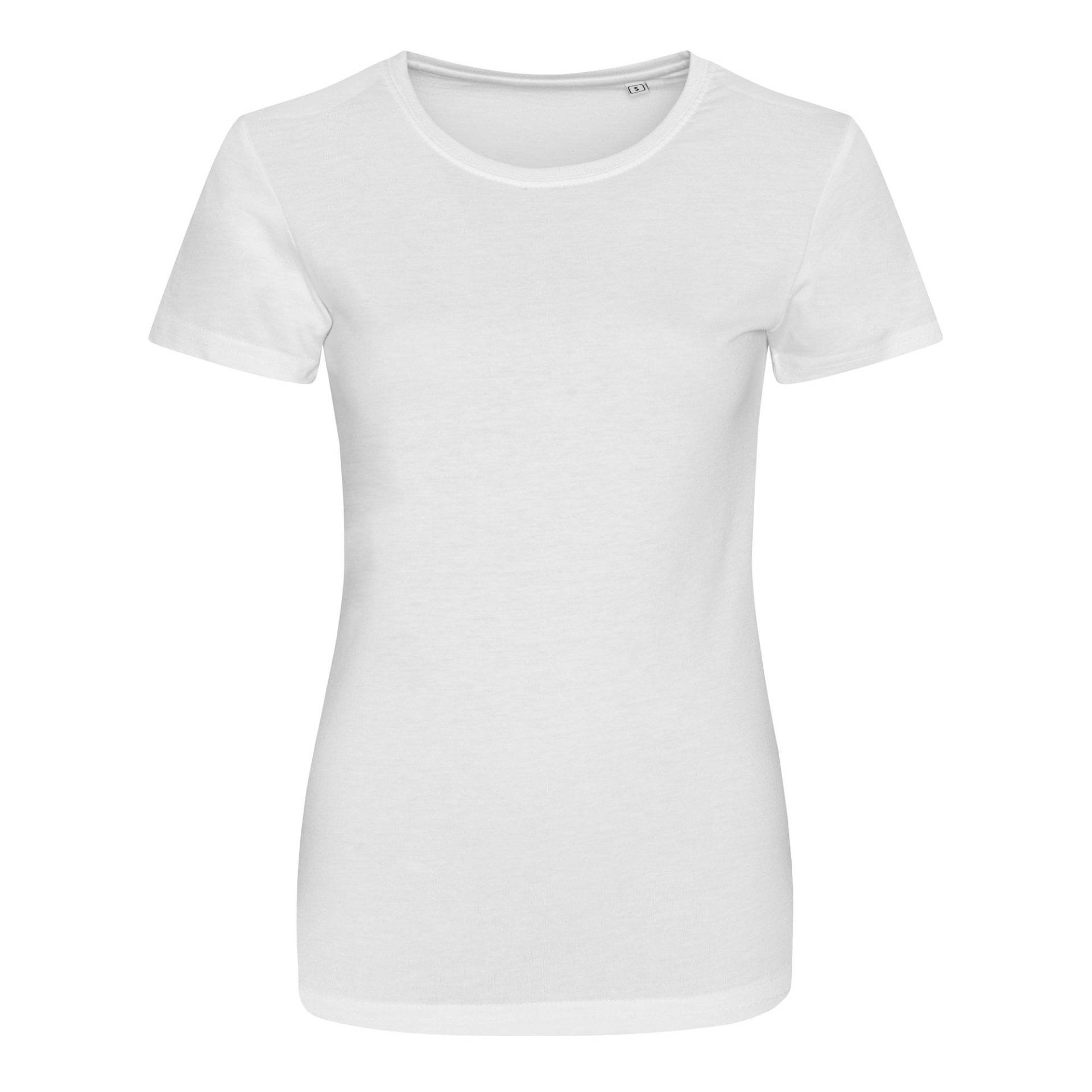 Triblend Tshirt Girlie Damen Weiss L von AWDis