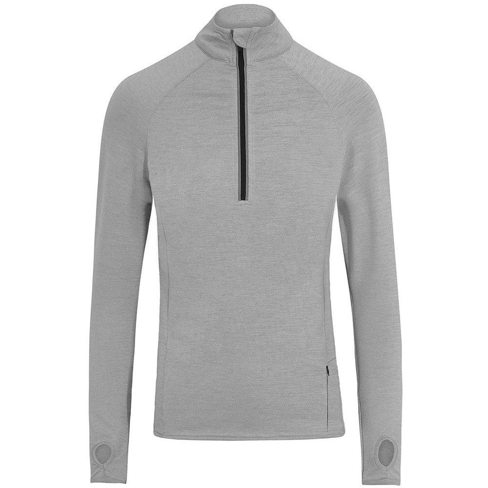 Coolflex Halb Zip Top Herren Silber L von AWDis