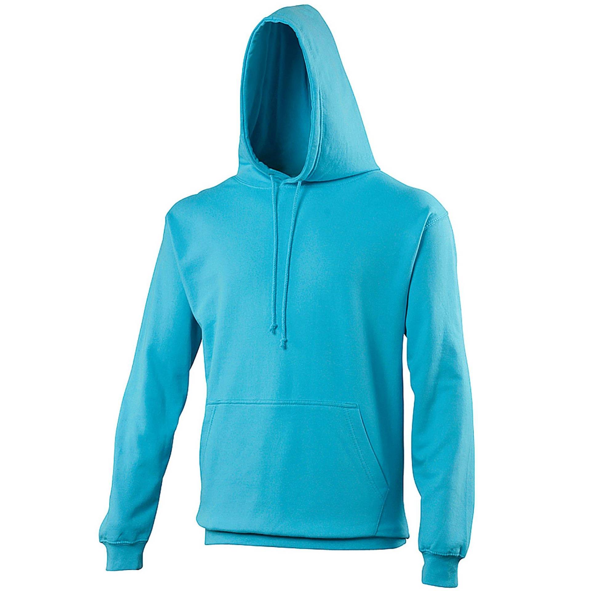 Kapuzenpullover College Damen Blau M von AWDis