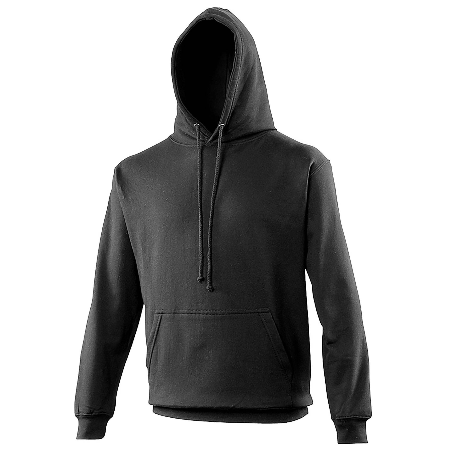 Kapuzenpullover College Damen Schwarz M von AWDis