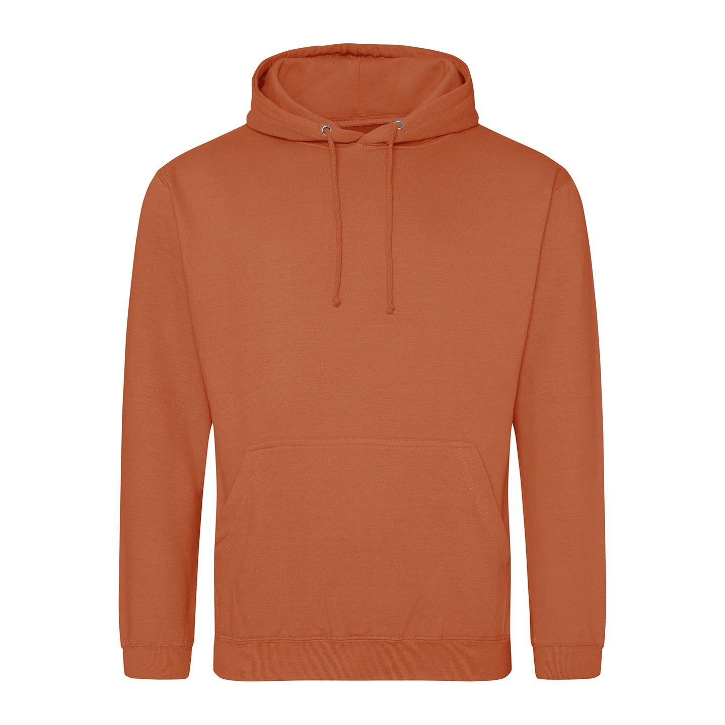 Kapuzenpullover College Damen Dunkelorange M von AWDis