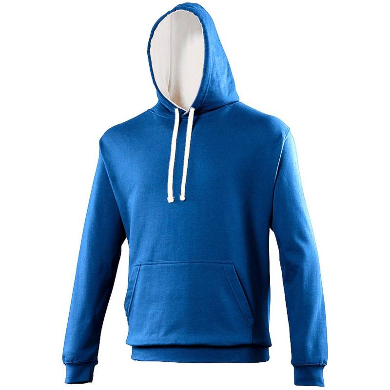 Kapuzenpullover Damen Blau M von AWDis