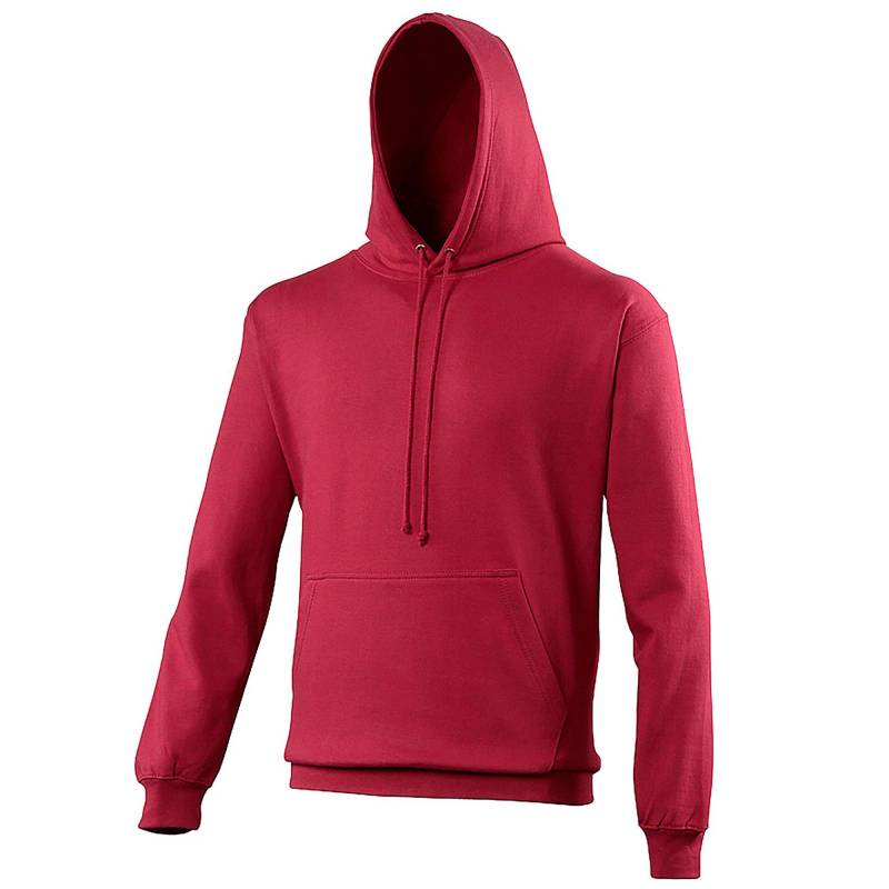 Kapuzenpullover College Damen Rot Bunt S von AWDis