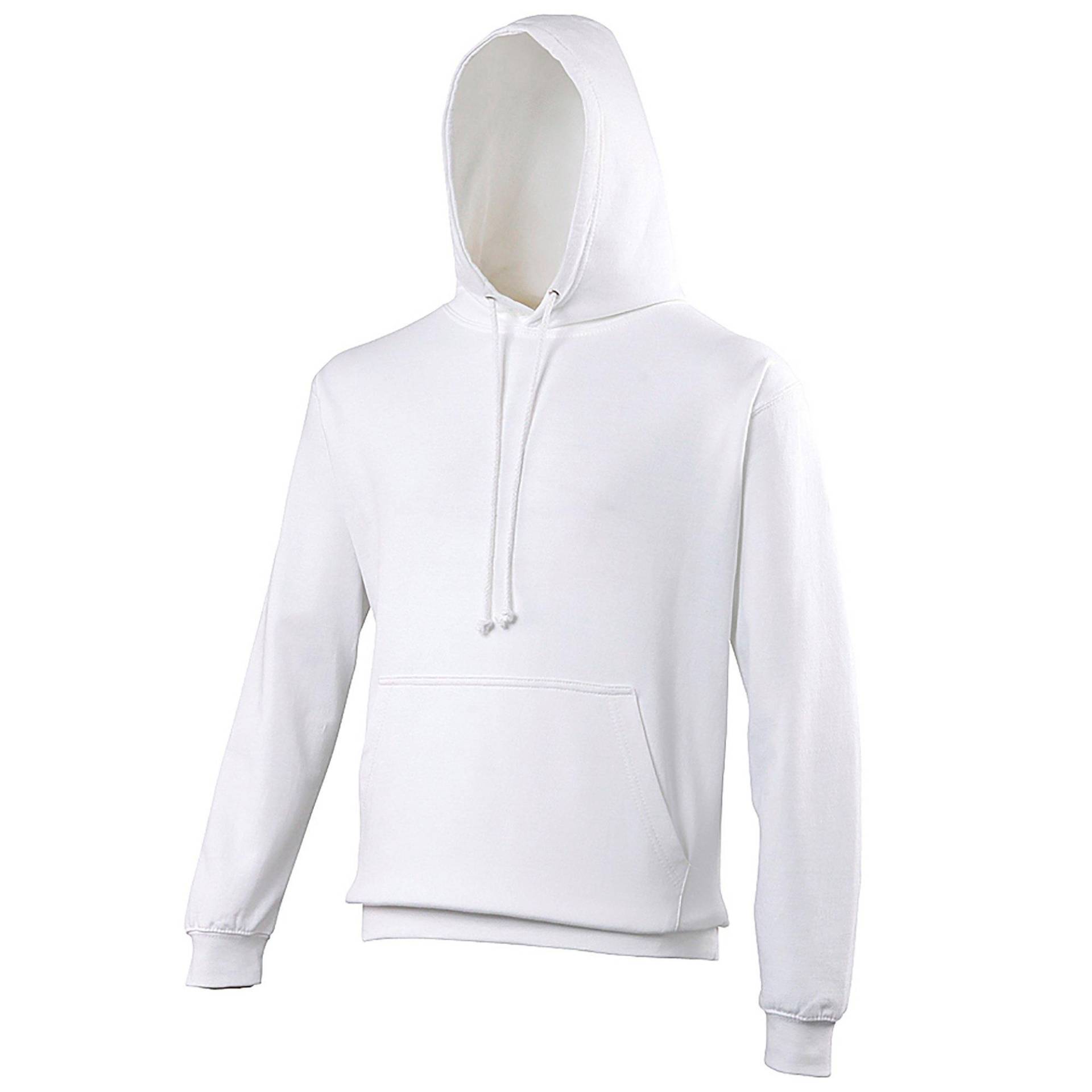 Kapuzenpullover College Damen Weiss XL von AWDis