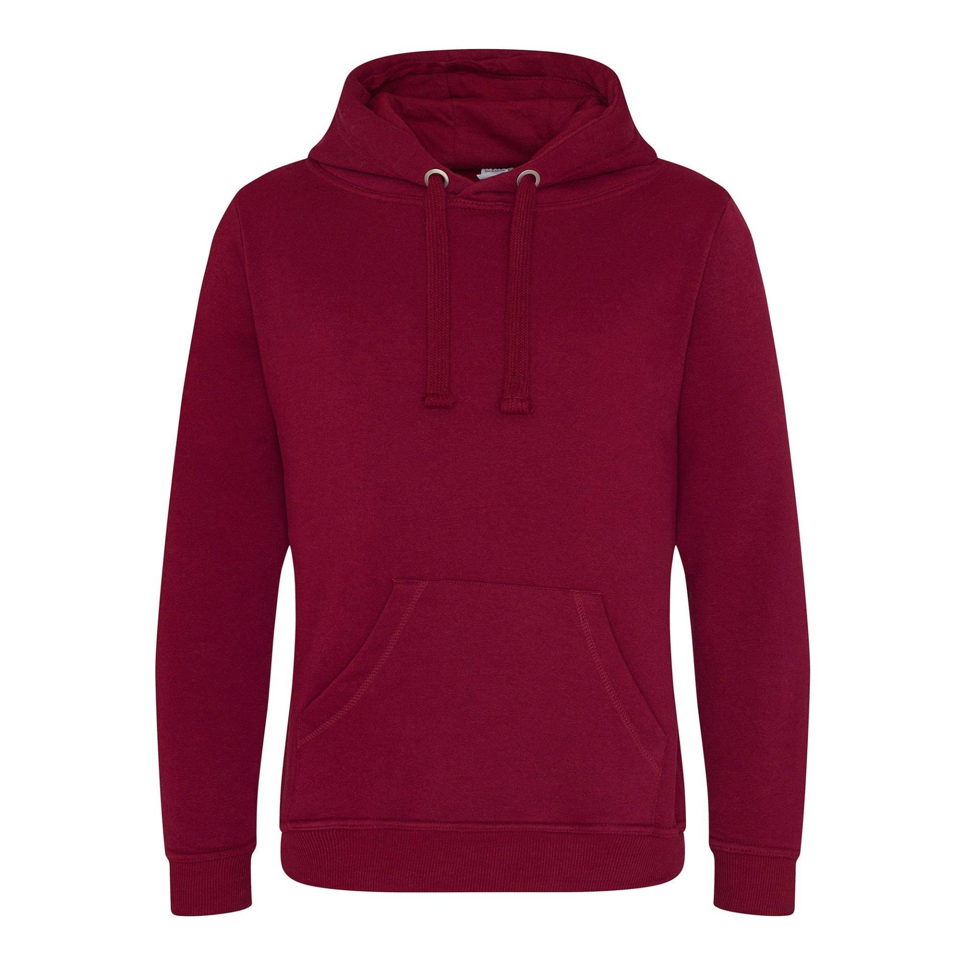 Just Hoods Kapuzenpullover Herren Weinrot XL von AWDis