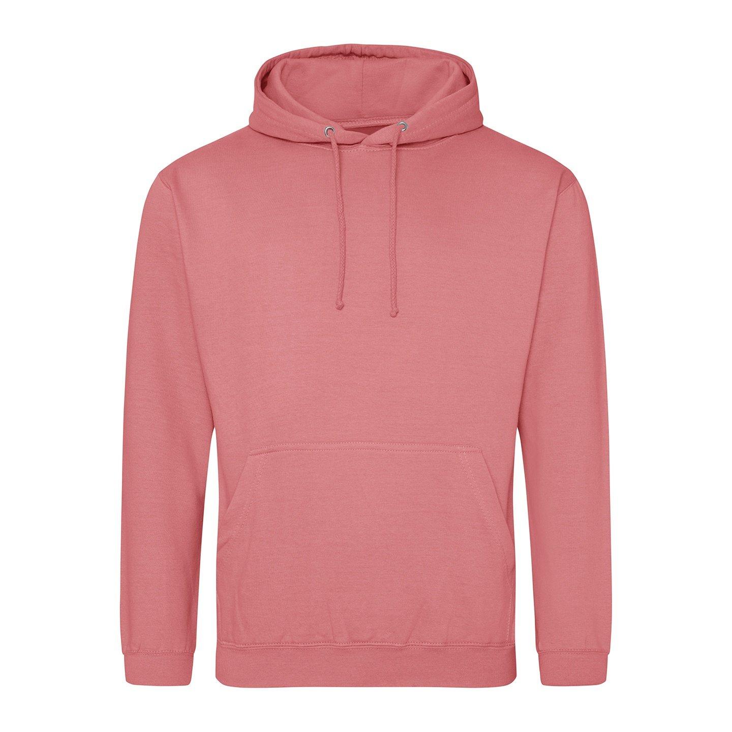 Kapuzenpullover College Damen Dusty Rose XS von AWDis